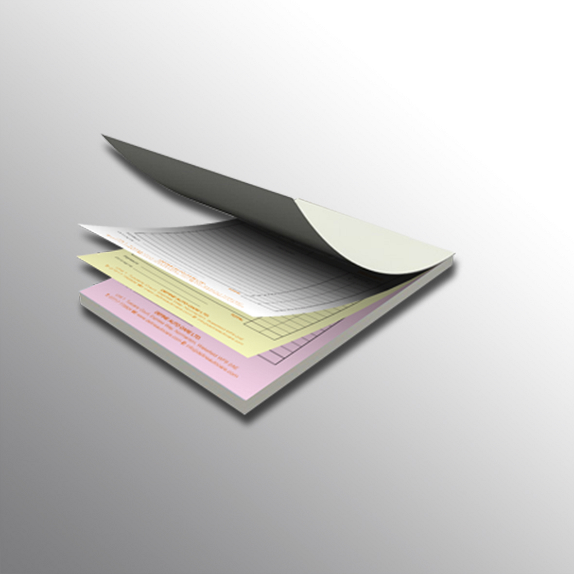 Spot Colour NCR Books & Pads - Media Design & Print